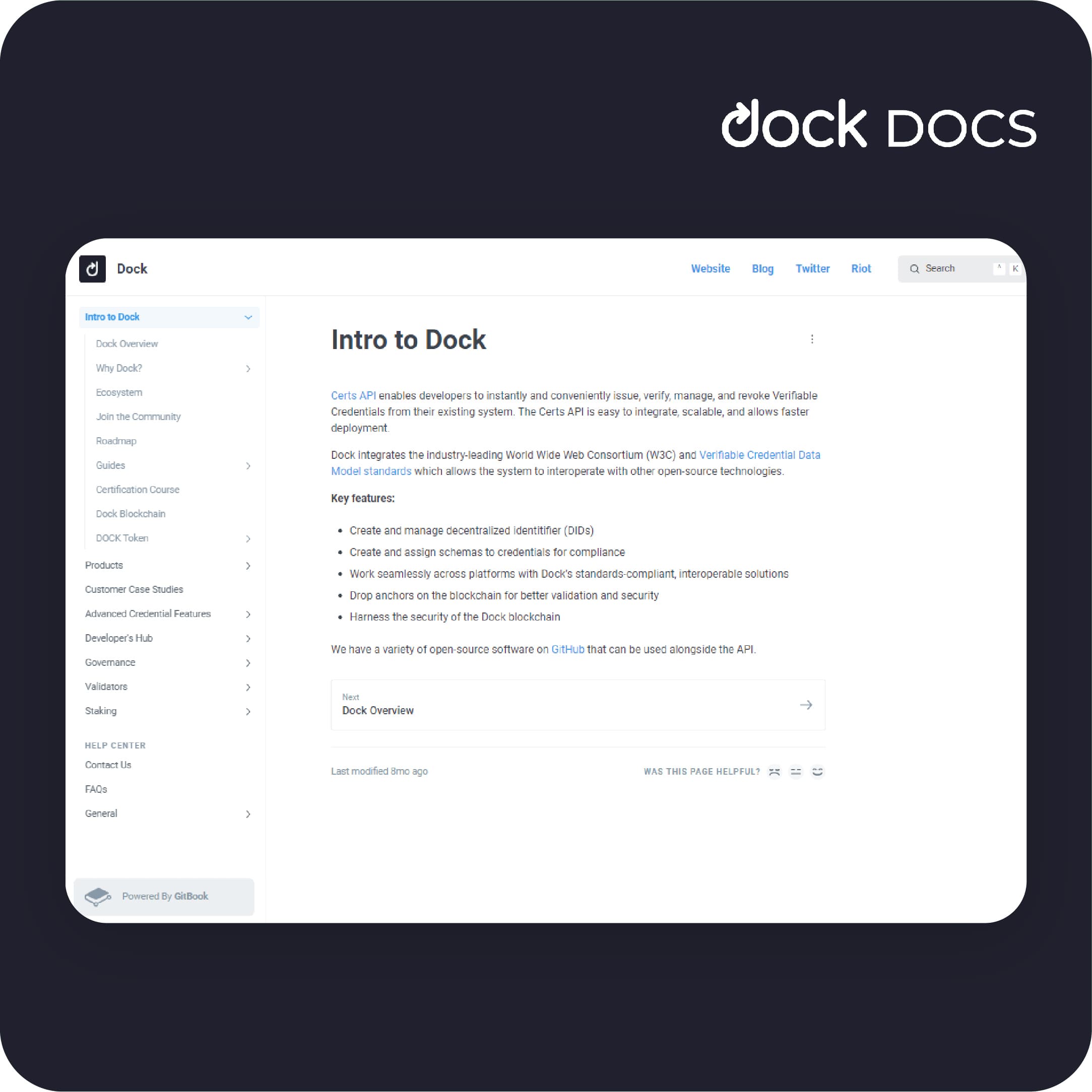 Dock Logo